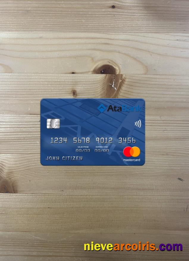 Azerbaijan ATA bank mastercard photolook